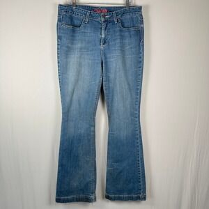 Cinch Lynden Jeans Womens 33/15 Bootcut Denim Light Wash Country Farm Workwear‎